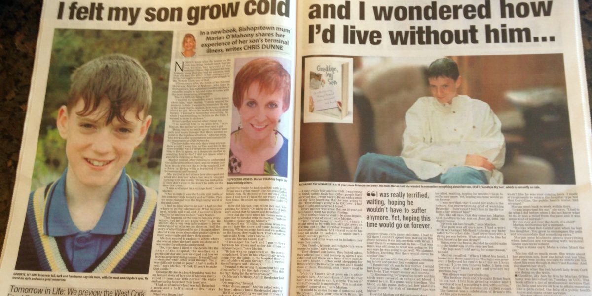 Thanks to Chris Dunne, Cork Evening Echo for their 2 page spread